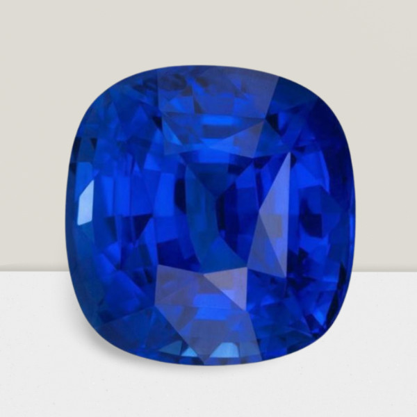 Blue Sapphire Cushion Cut Gemstone 4.50 Cts – 11 mm VVS Loose Gem