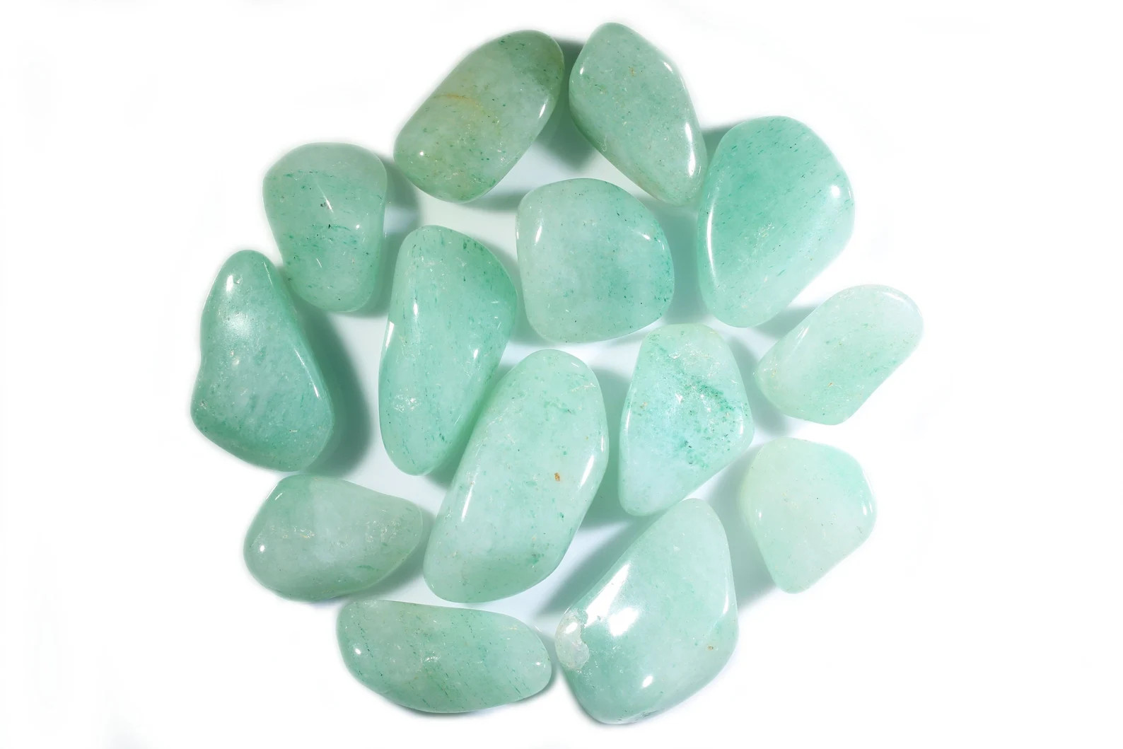Green Aventurine Tumbled Gemstones – Bulk Wholesale Options – 1 LB