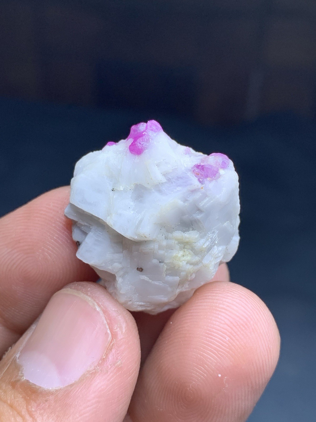 Ruby Specimens 6 Pieces Lot, Ruby On Matrix, Minerals Specimen, Anniversary Gift