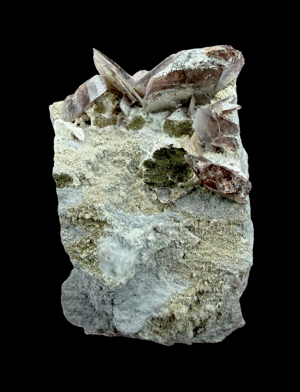 Axinite Crystals : Do Do Mine . Worika . Siberia , Russia 🇷🇺