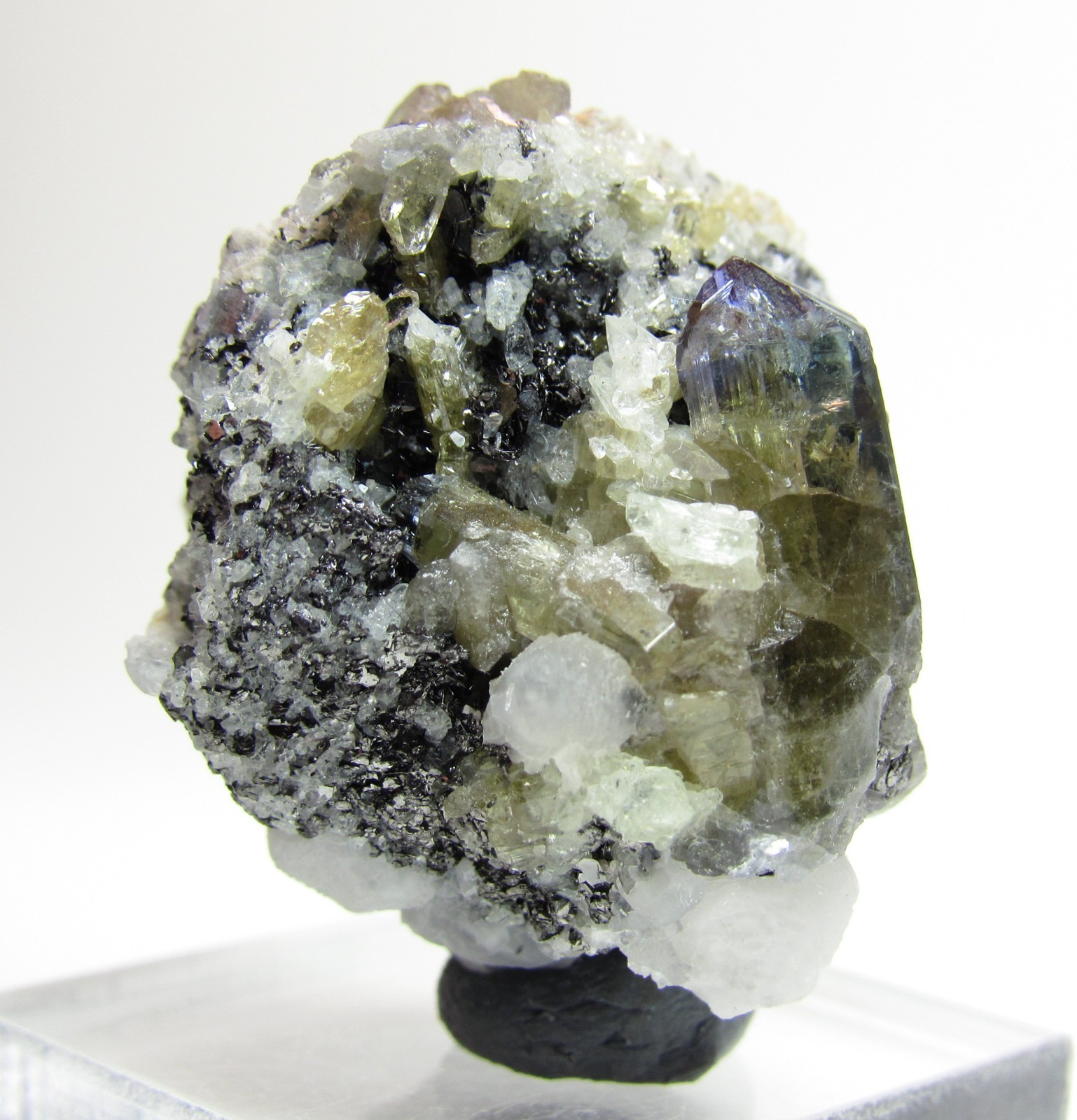 REMARKABLE AESTHETIC UNHEATED TANZANITE ON MATRIX!!! TANZANIA