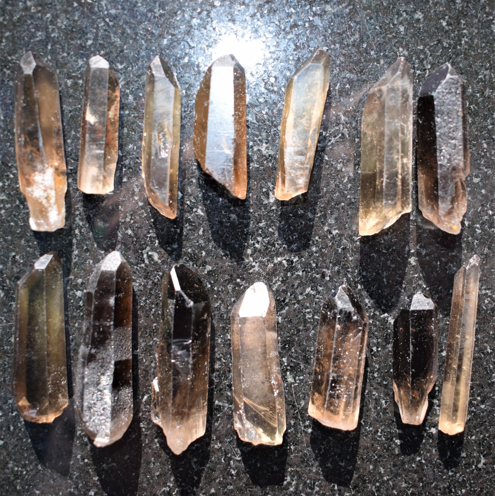 A-Grade Smokey Quartz Crystal Pendant + 20″ Stainless Steel Chain & Charger