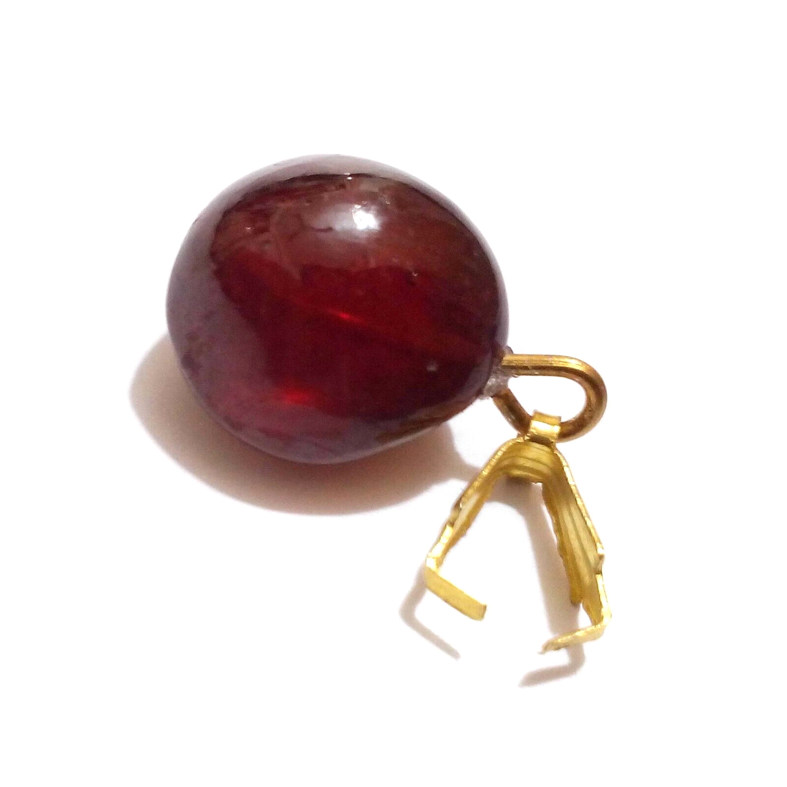 Natural Red Ruby Cabochon Drill Tumble Beads 9.20 Crt Ruby Loose Gemstone