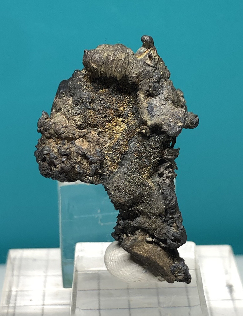 27g Acanthite & Silver Wires Specimen Mined In Shanxi China