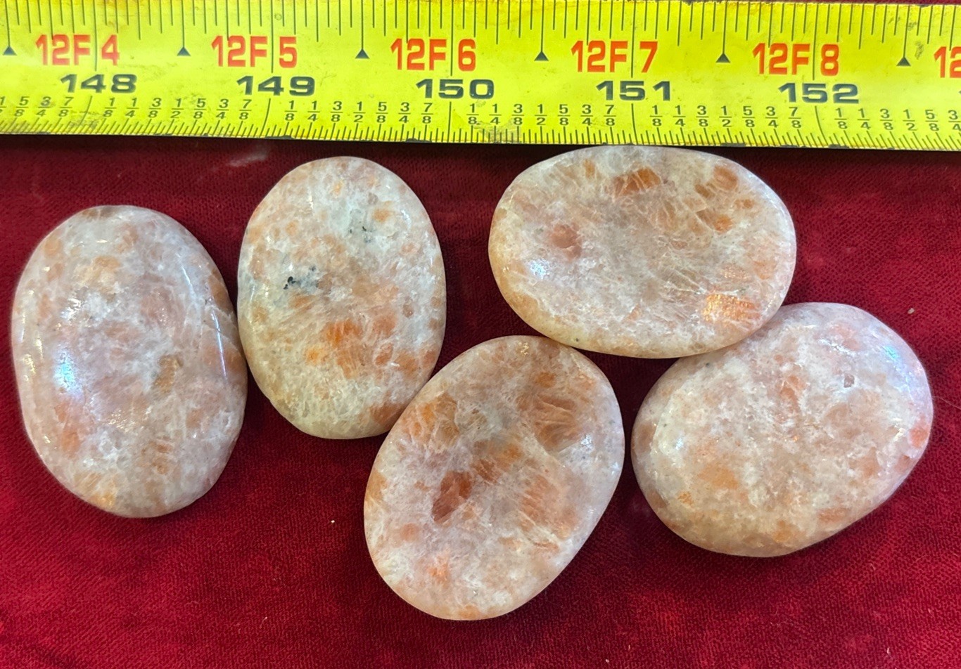 Sunstone worry stone
