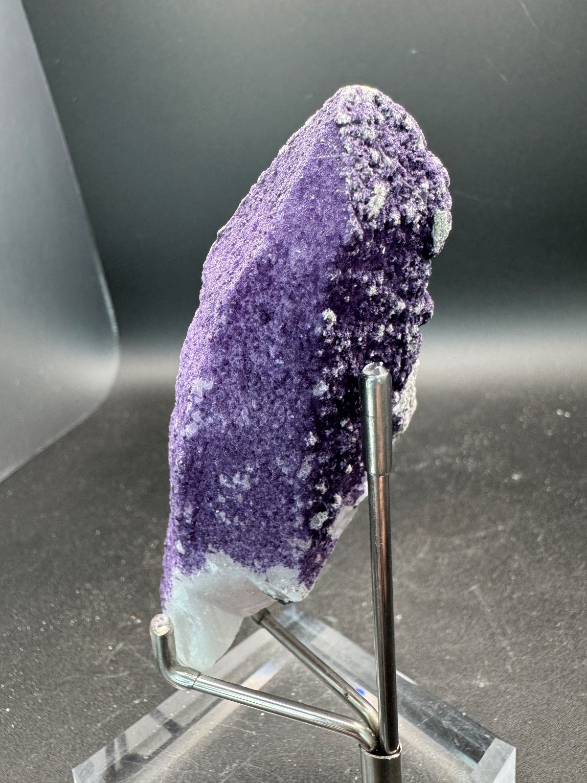 6107 Fabulous Purple Candle Quartz Point 142g Inner Mongolia NEW FIND