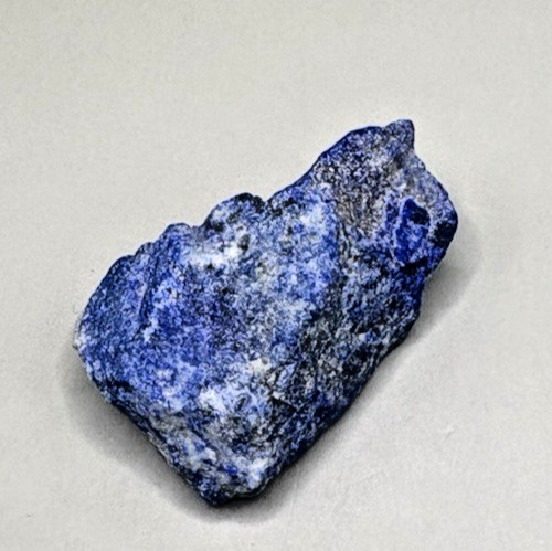 Natural Lapis Lazuli Rough Stone Deep Blue Mineral Specimen Collector Crystal