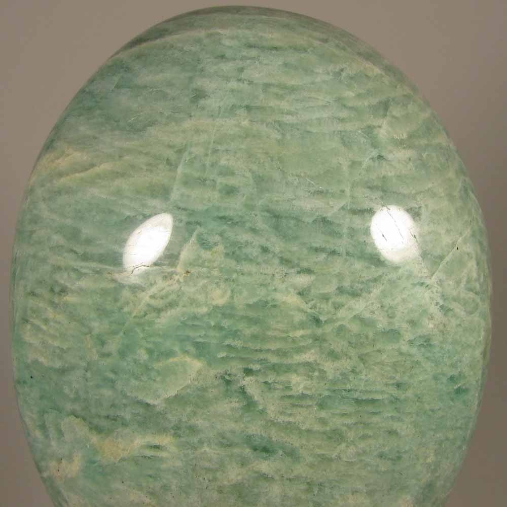 4″ AMAZONITE Polished Gemstone Freeform Standup – Madagascar – 1.5 lbs.