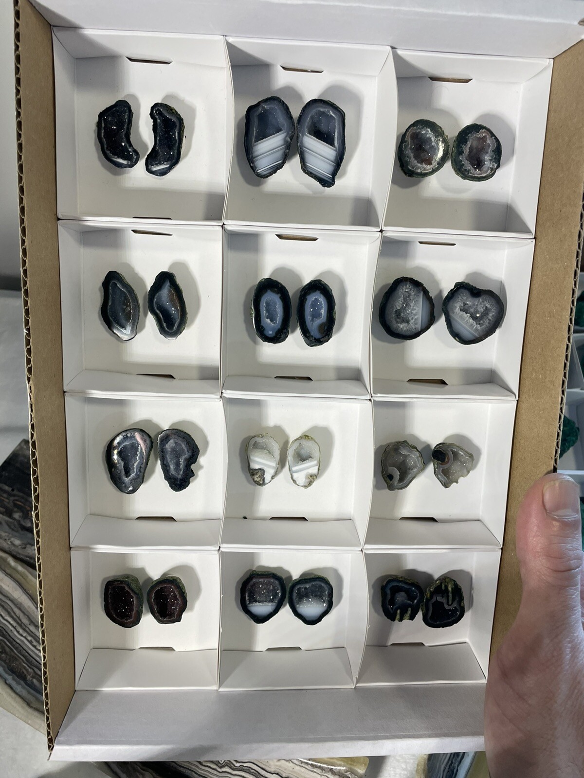 Tabasco Mexican Geodes – Natural Polished Small Geodes