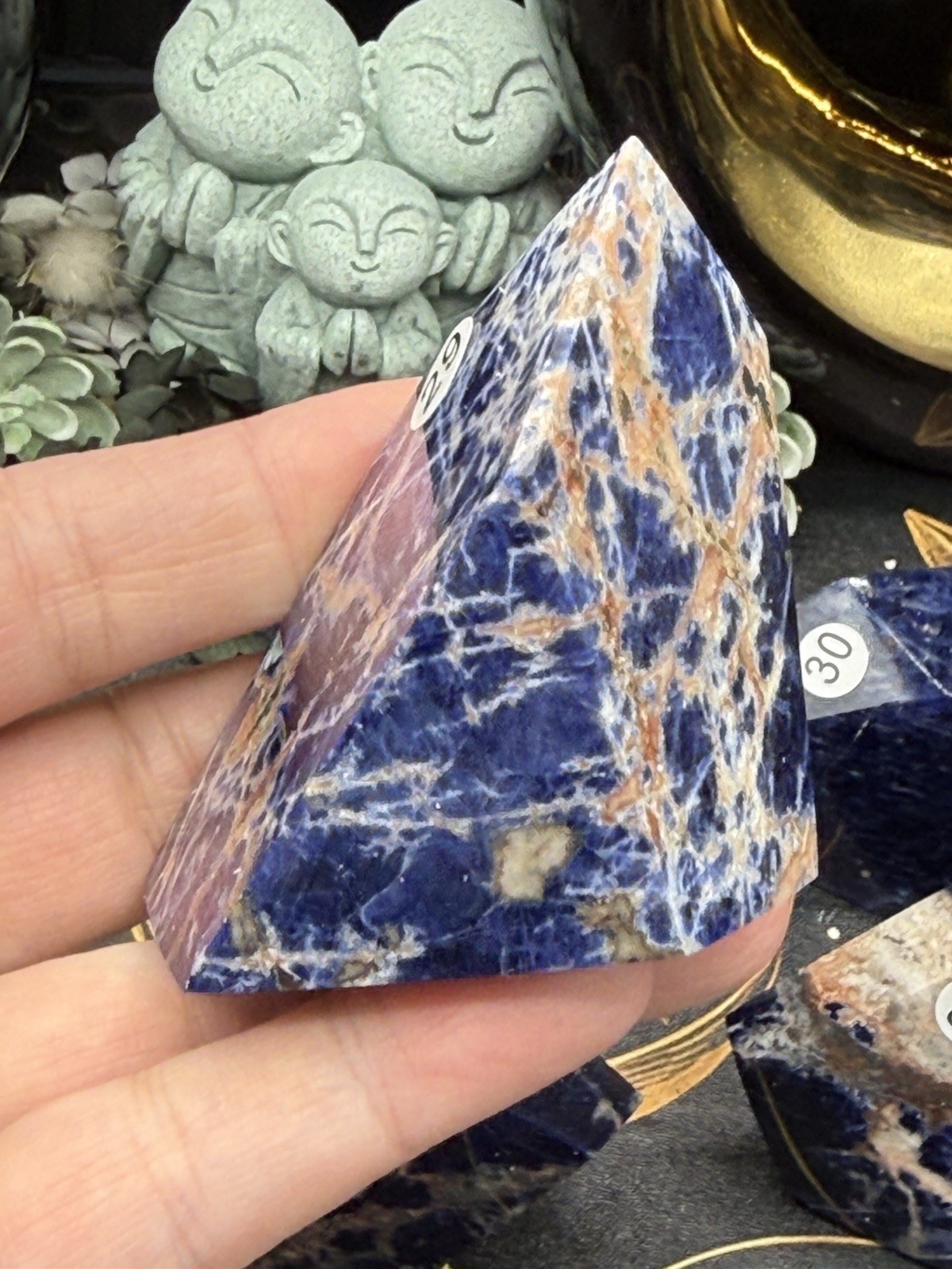 Natural Sodalite Freeform HQ Polish really nice! Free shipping