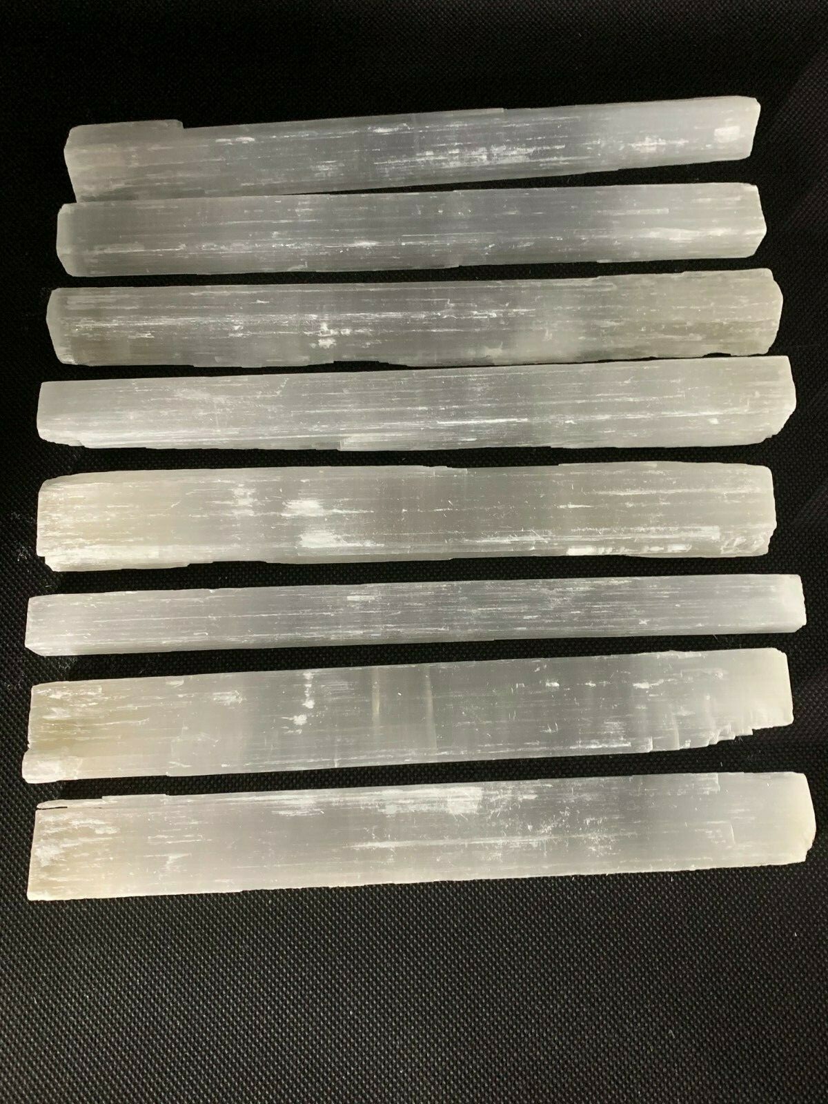 9-10″ Selenite Long Sticks, Bar, Wand, White Healing Stone, Wholesale Bulk Lot