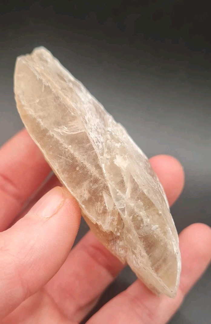 Nepal Golden Selenite Specimen, Fluorescent, 76g