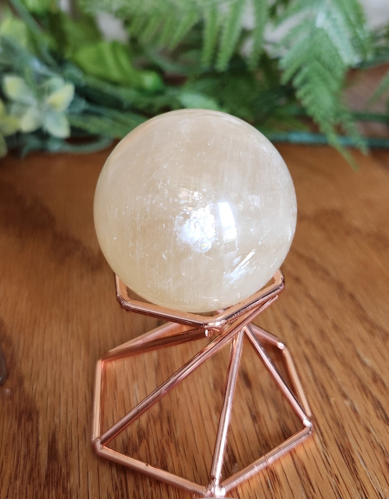 Sphere Bundle – Flashy Citrine (2), Flashy Clear Quartz, and Lavender Quartz