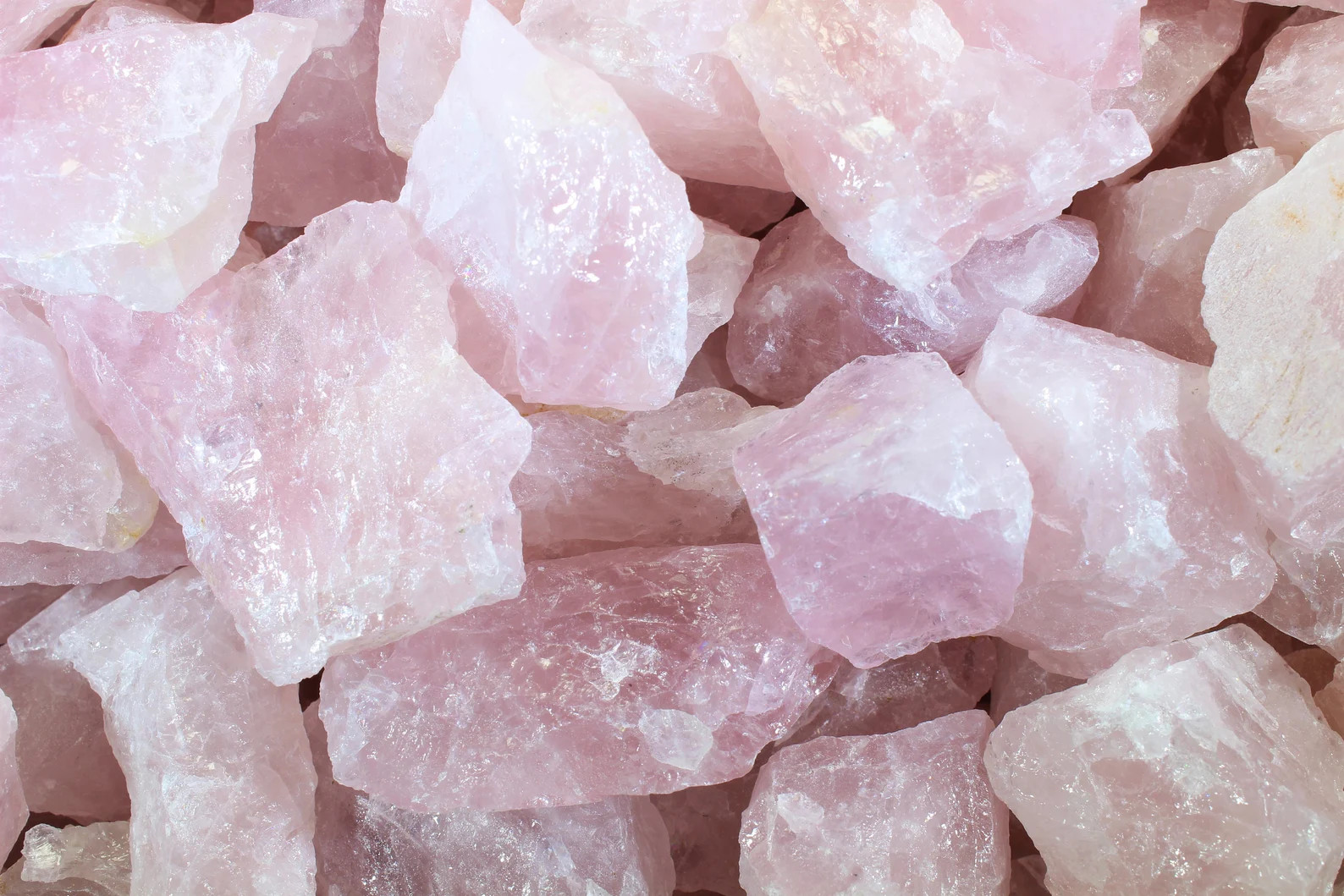 Rose Quartz – Rough Rocks for Tumbling – Bulk Wholesale 1LB options