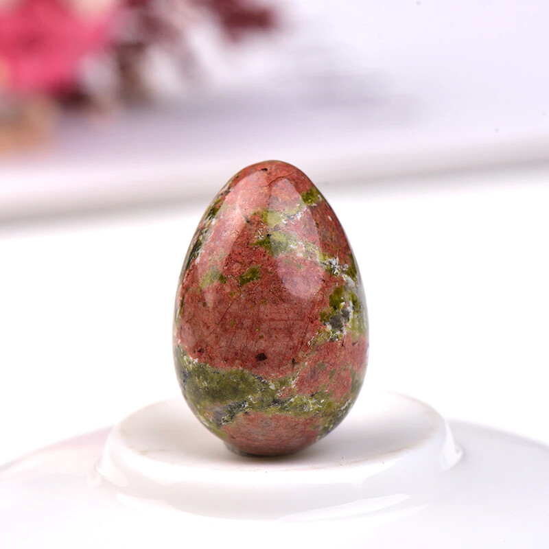 Natural Healing Crystal Egg Jade Stone Women Pelvic & Vaginal Health Care Crafts