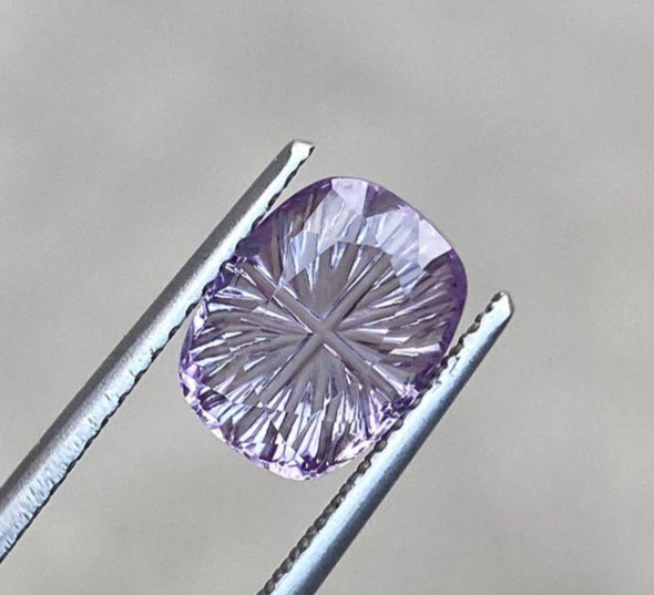 Lab Grown Sapphire purple Alexandrite Cushion (9×7 MM) 3 Ct Gift For Her