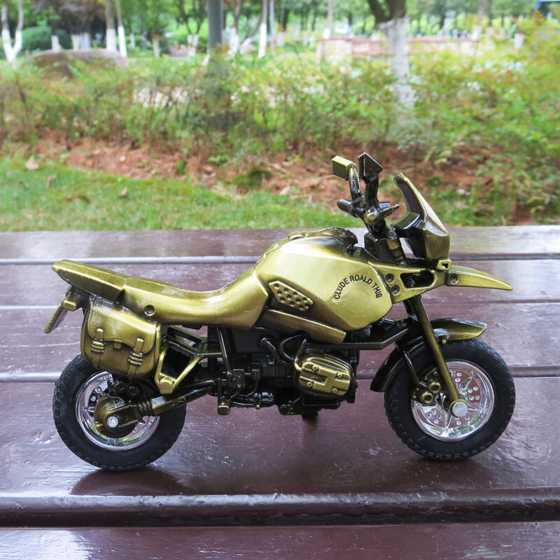 6″ Classic Hand craft HD Motorcycle Alloy Art Sculpture Tin Bar Gift 1PC
