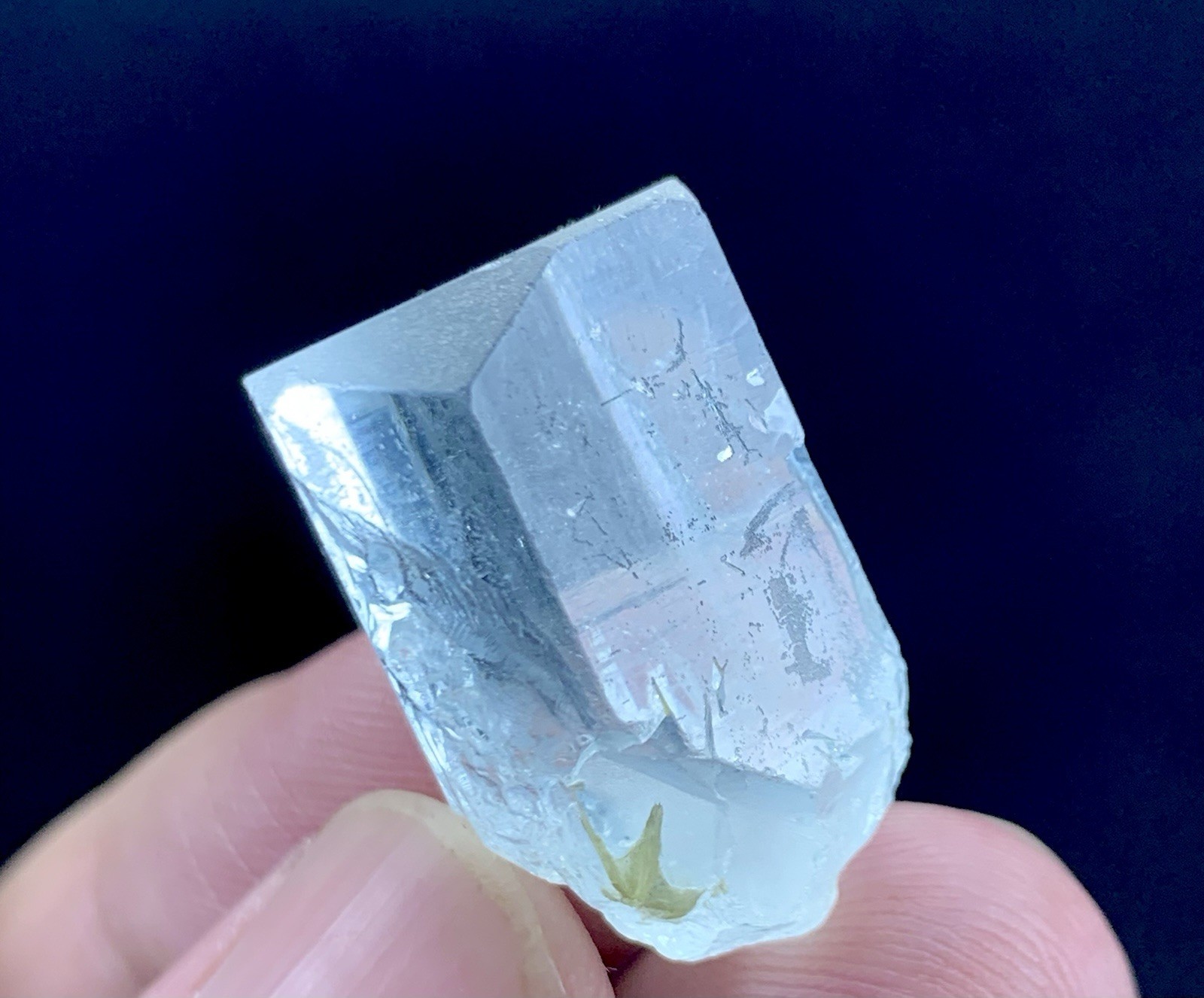 Natural Aquamarine Crystal From Pakistan 10 Grams
