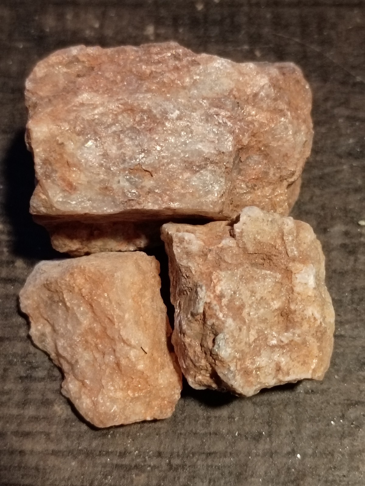 Raw Georgia Peach Feldspar Specimen – Natural Peach Orthoclase Crystal Rough