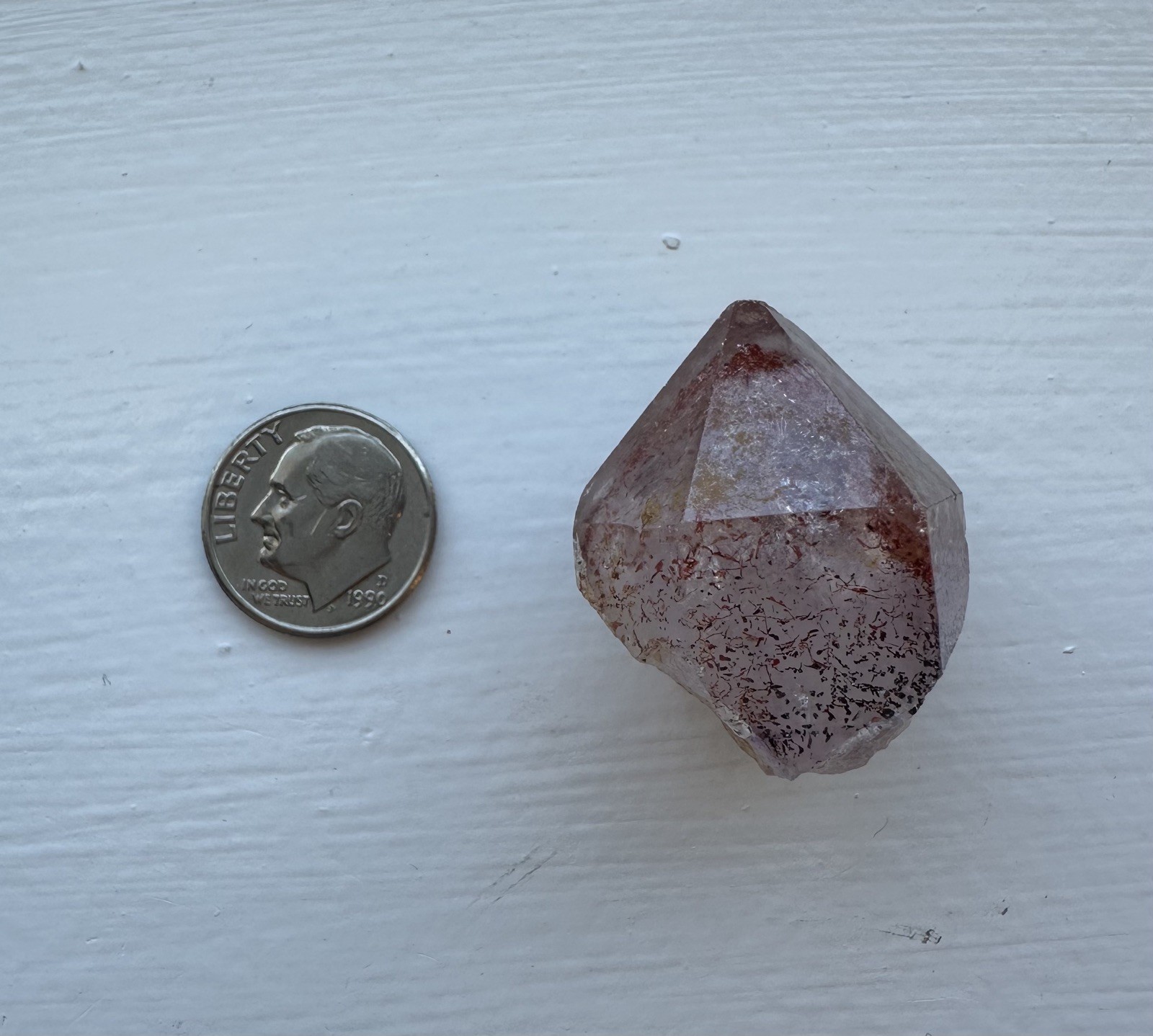 Hematite Included Quartz From Nigeria (See Description)