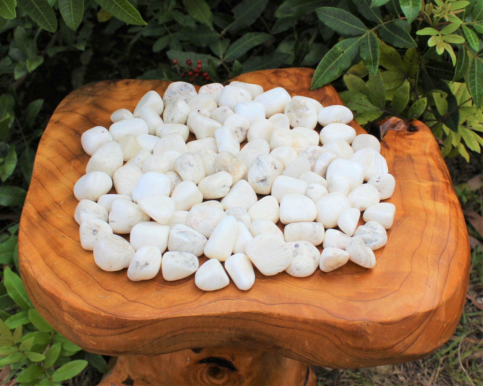 1/2 lb Scolecite Tumbled Stones (Crystal Healing Gemstone, Crystal) 8 oz