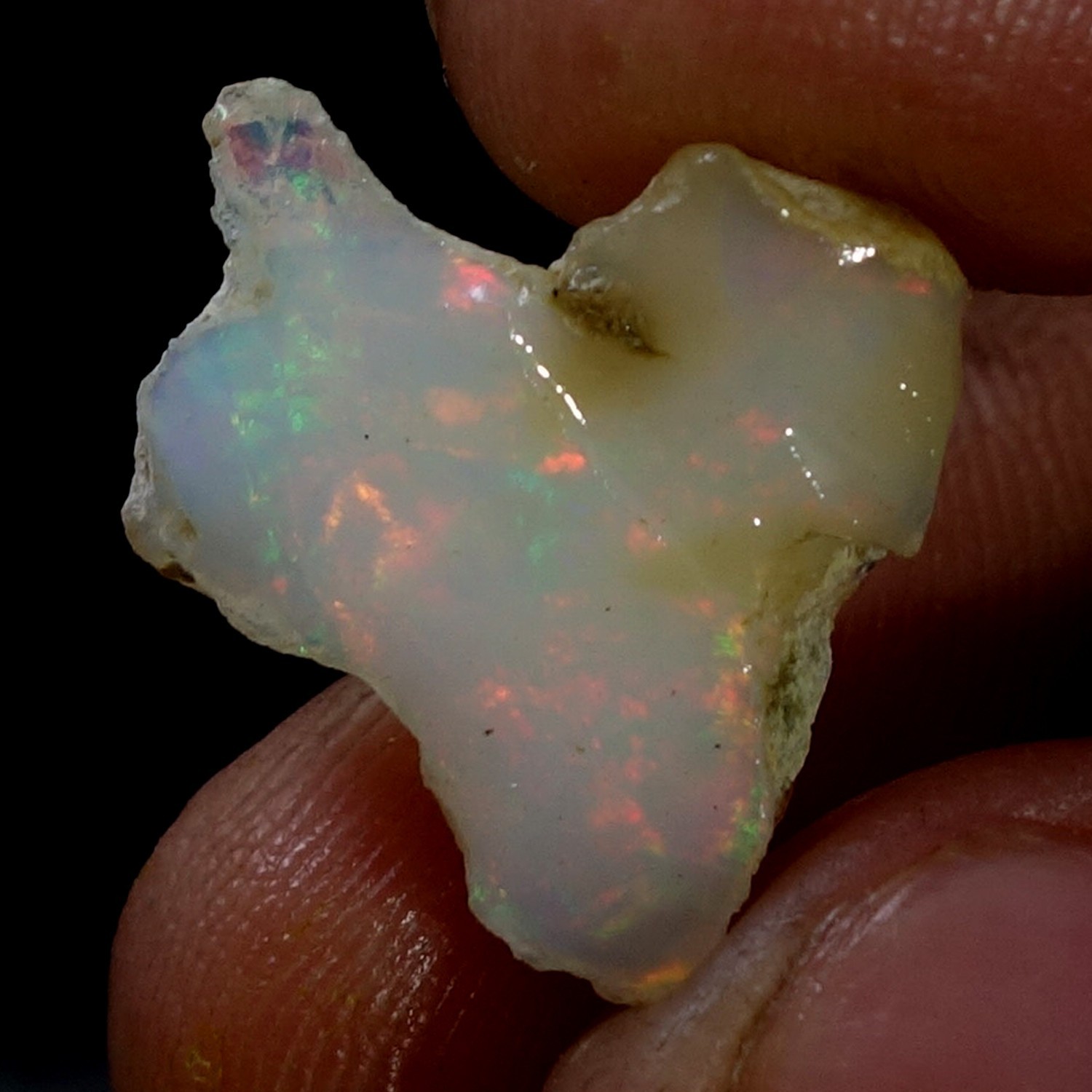 Natural Ethiopian Opal Raw Rough Rainbow Colour Multi fire High Quality Gems 206