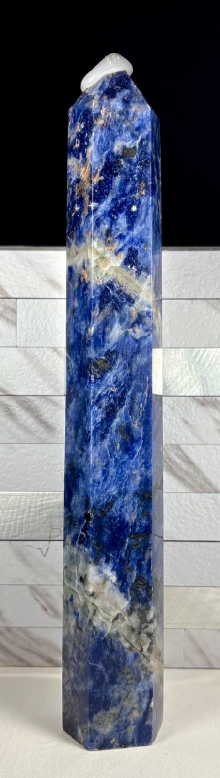 9″ Sodalite Crystal Tower *FREE SHIPPING*