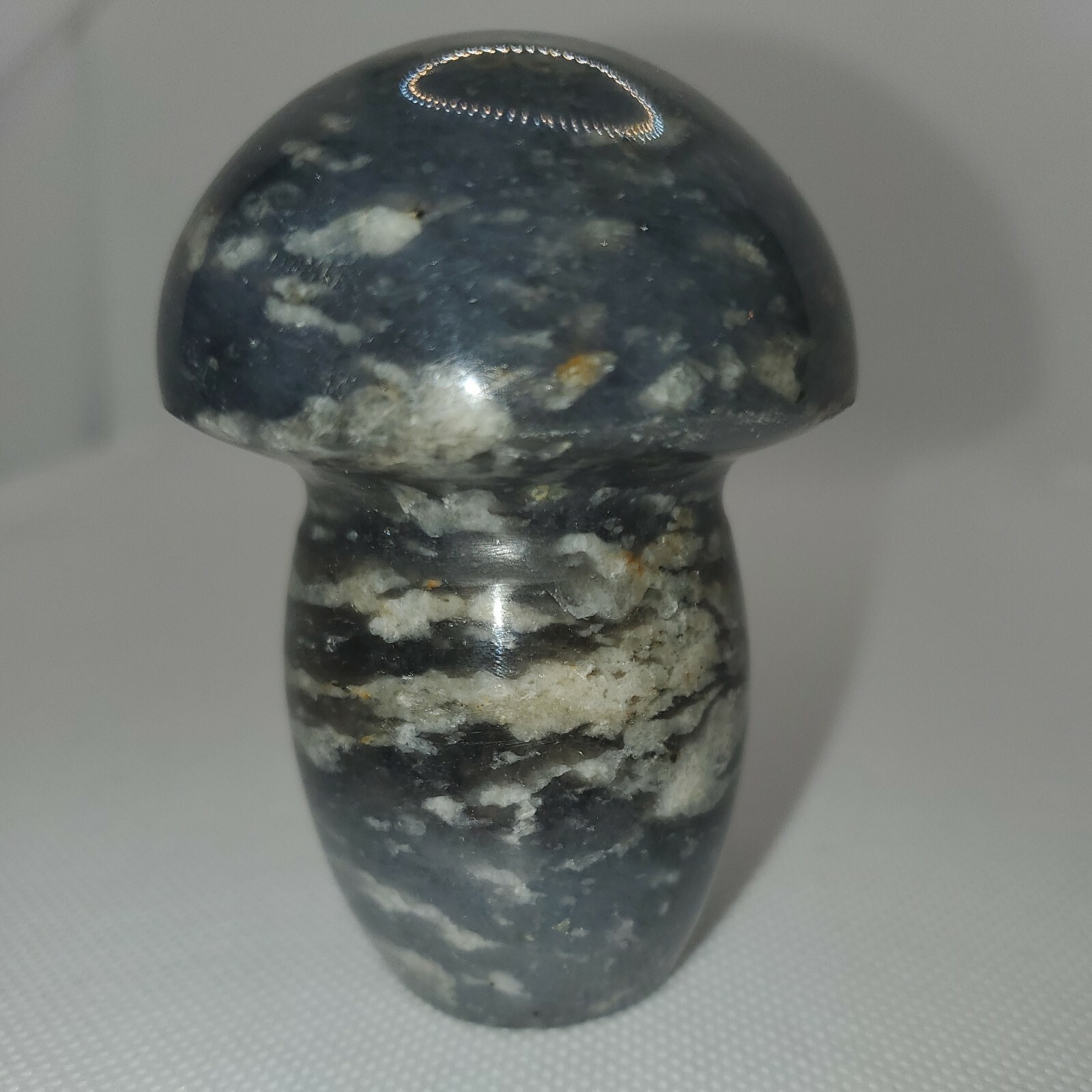 Agate Mushroom Crystal 3.03in tall, 260g