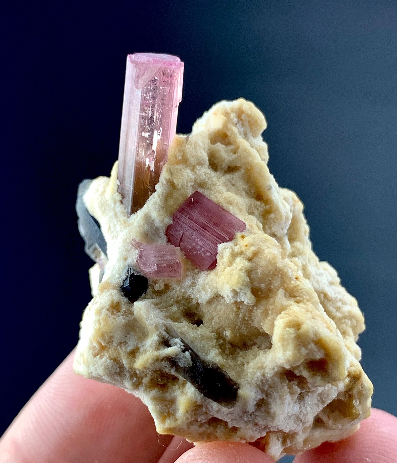 135 Carat pink Tourmaline Crystal specimen From Afghanistan