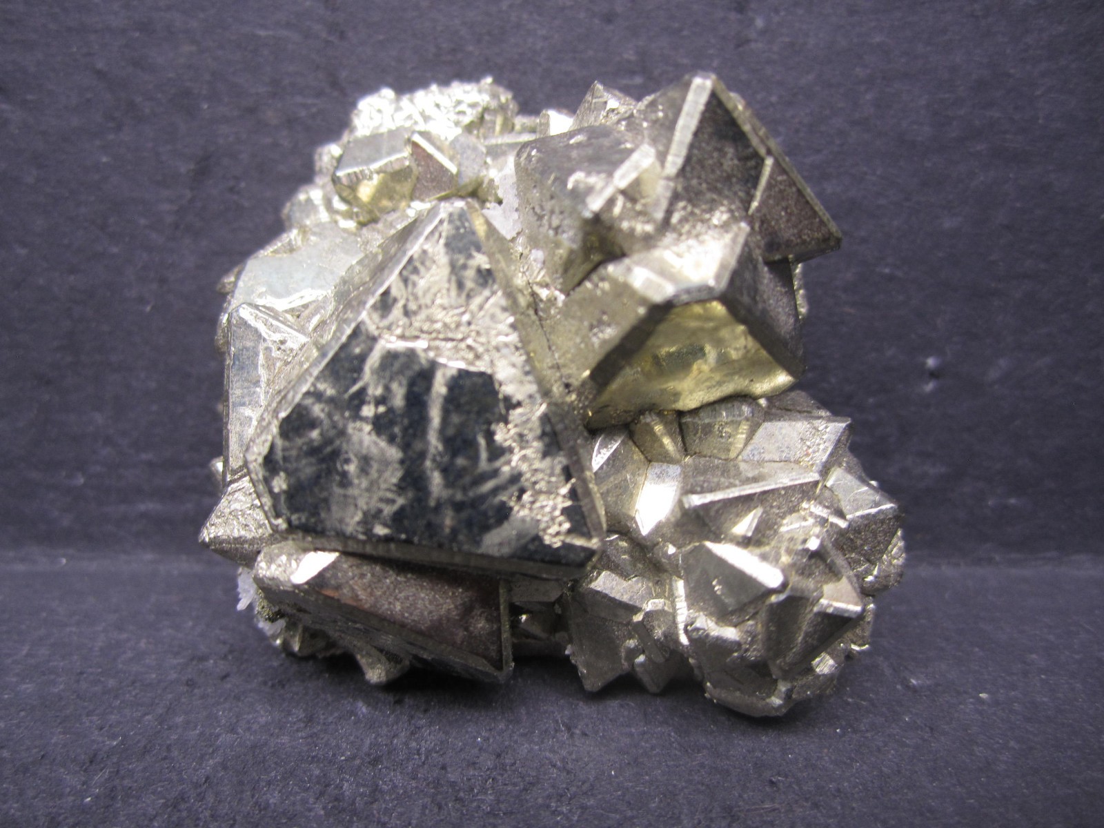 Pyrite Crystal Cluster, Huanzala Mine, Peru #16