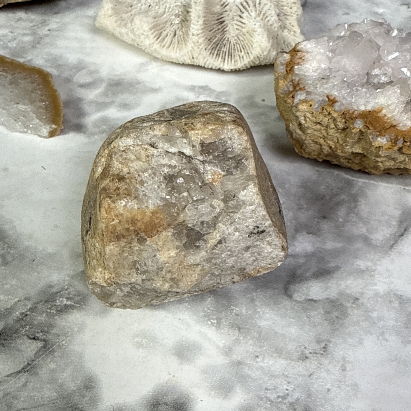 Lot Of Large Crystals Collection Different Minerals #4 Over 3.5 Pounds