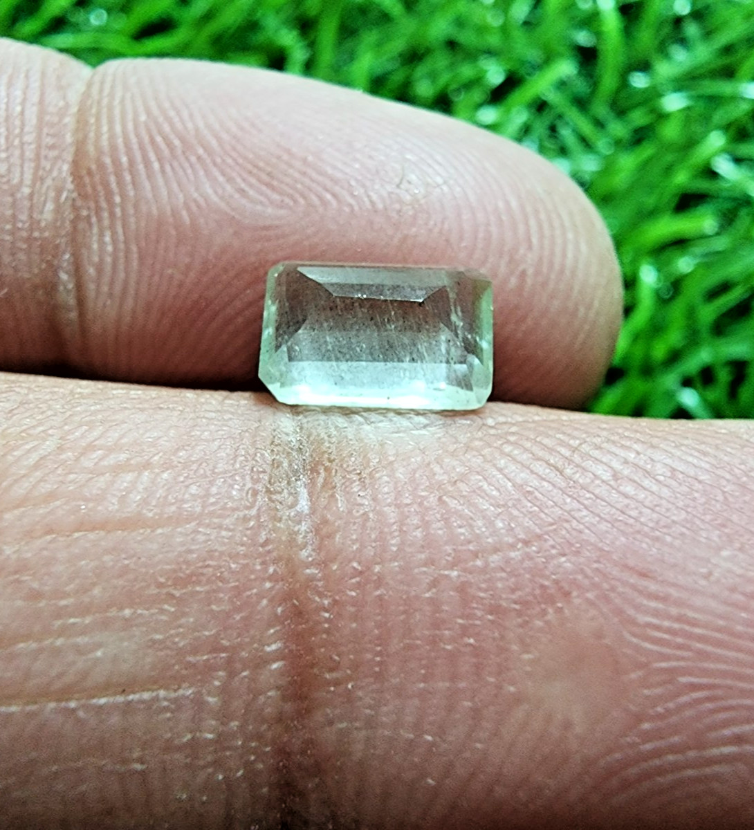 Aquamarine Heliodor Emerald Cut 1.55 Ct Natural Loose Gemstone For Ring