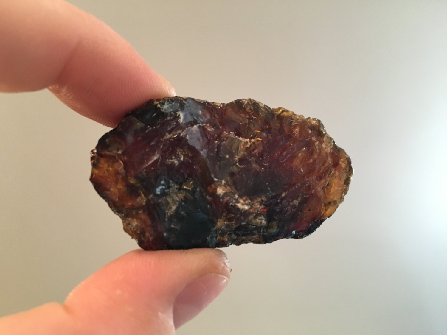 Raw Black Amber Fossilized Resin (0.5″-6″) Natural Amber from Indonesia