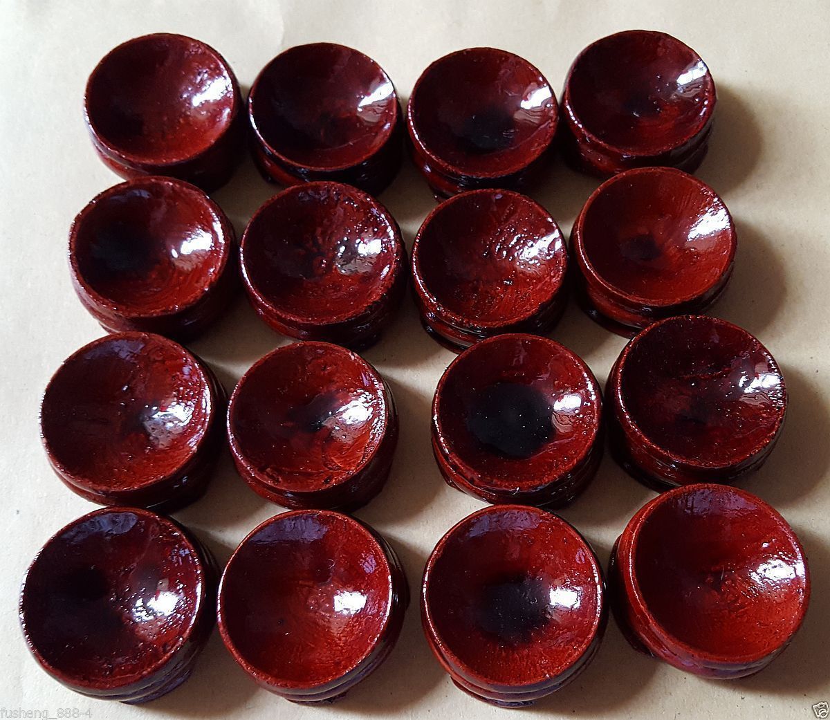 10PCS Wooden Stand Display 20-50mm Sphere Crystal Ball Eggs Minerals Polished AA