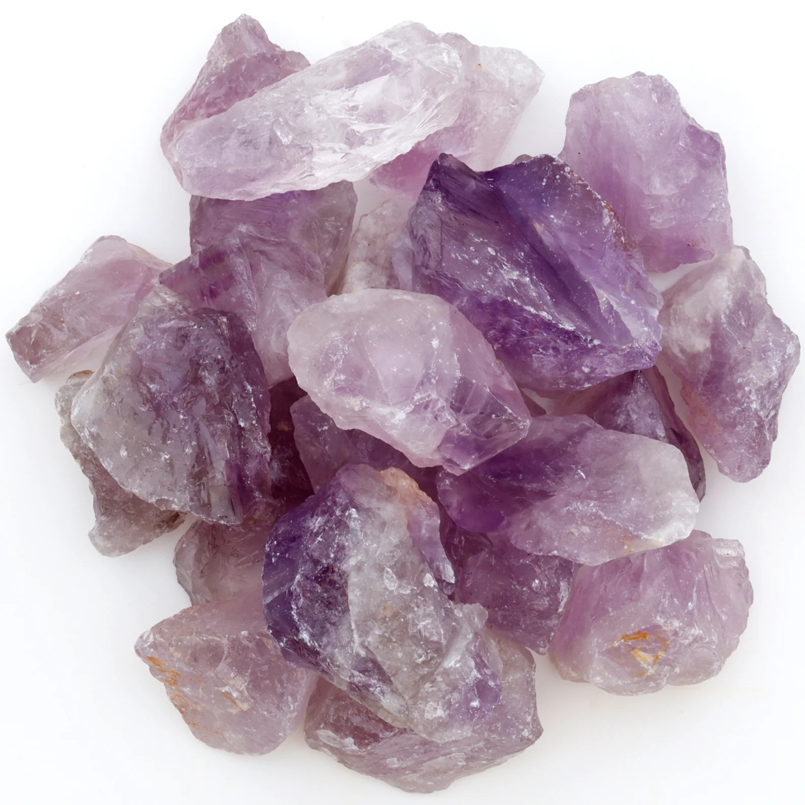 Amethyst Crystal Quartz 30g Raw Natural Cluster Specimens Healing Mineral – 1 Pc