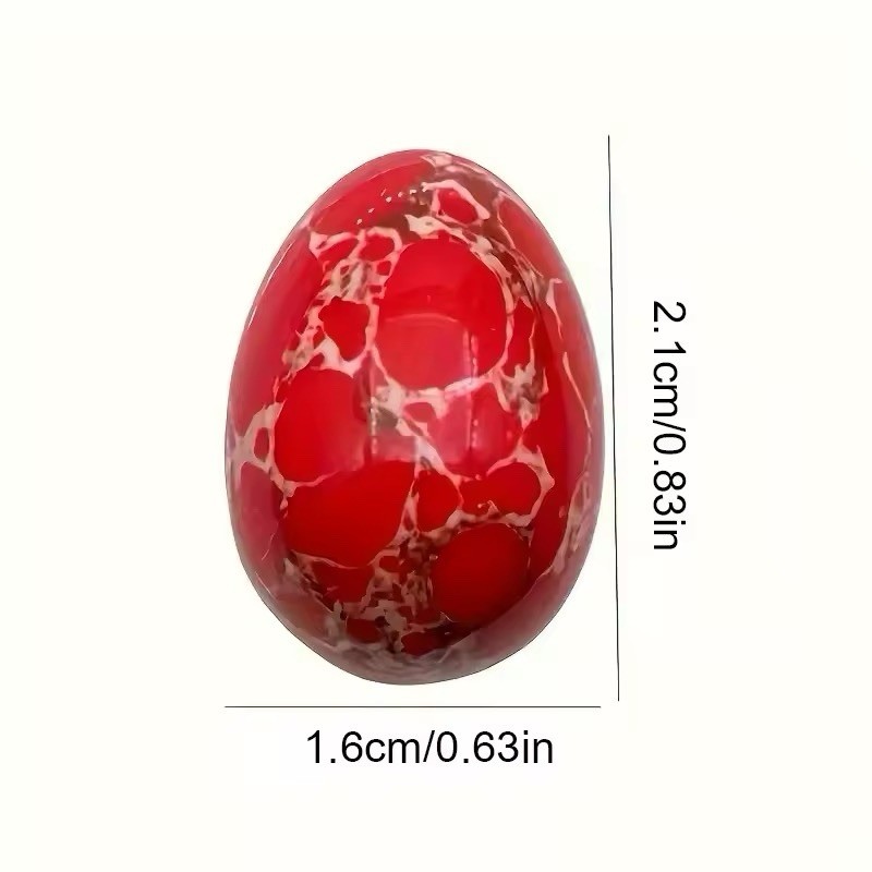 10 Pcs Natural Multi-color Gems Crystal Healing Mineral Eggs Quartz – Random