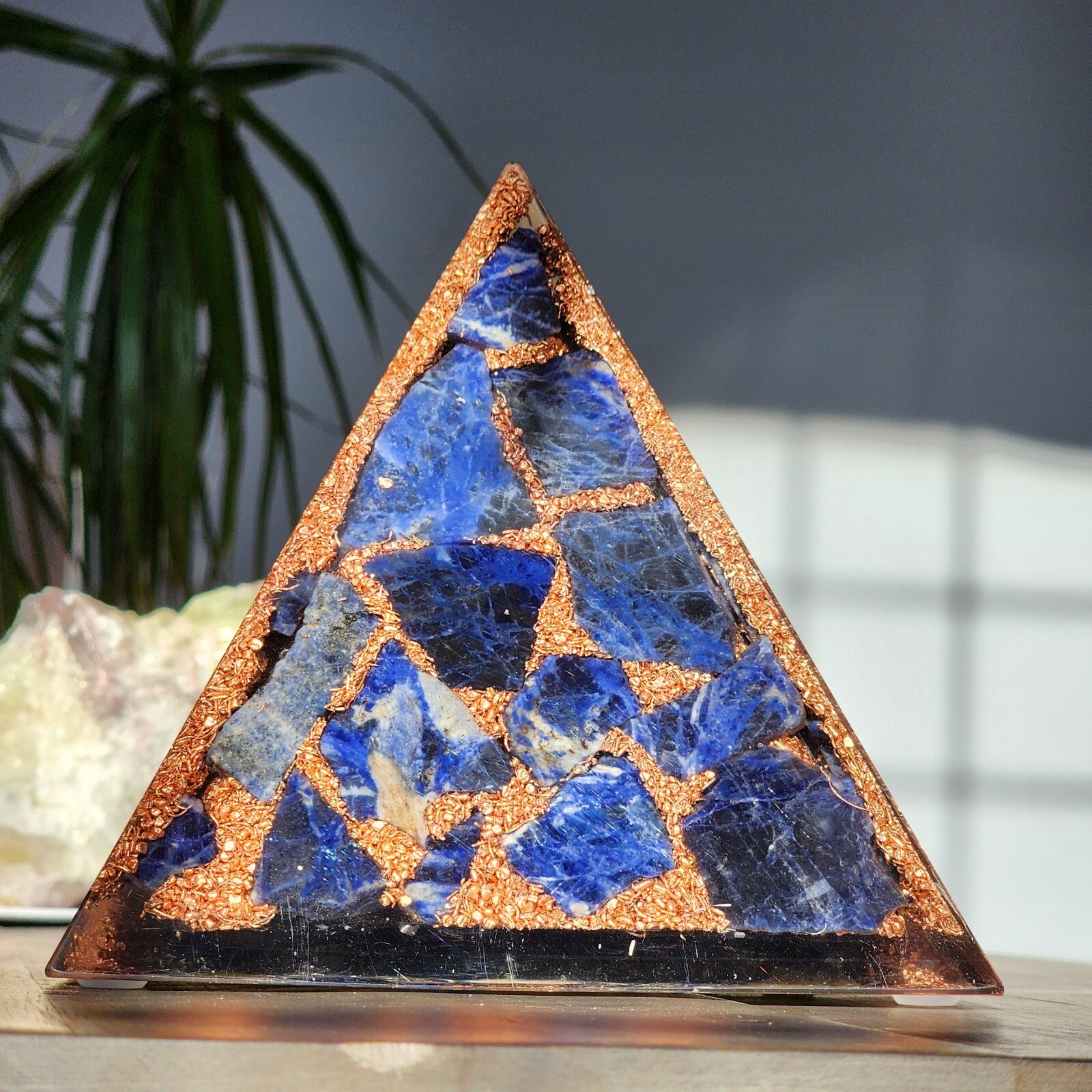 Starlight Orgonite Pyramid: EMF And 5G Protection and Energy Generator.