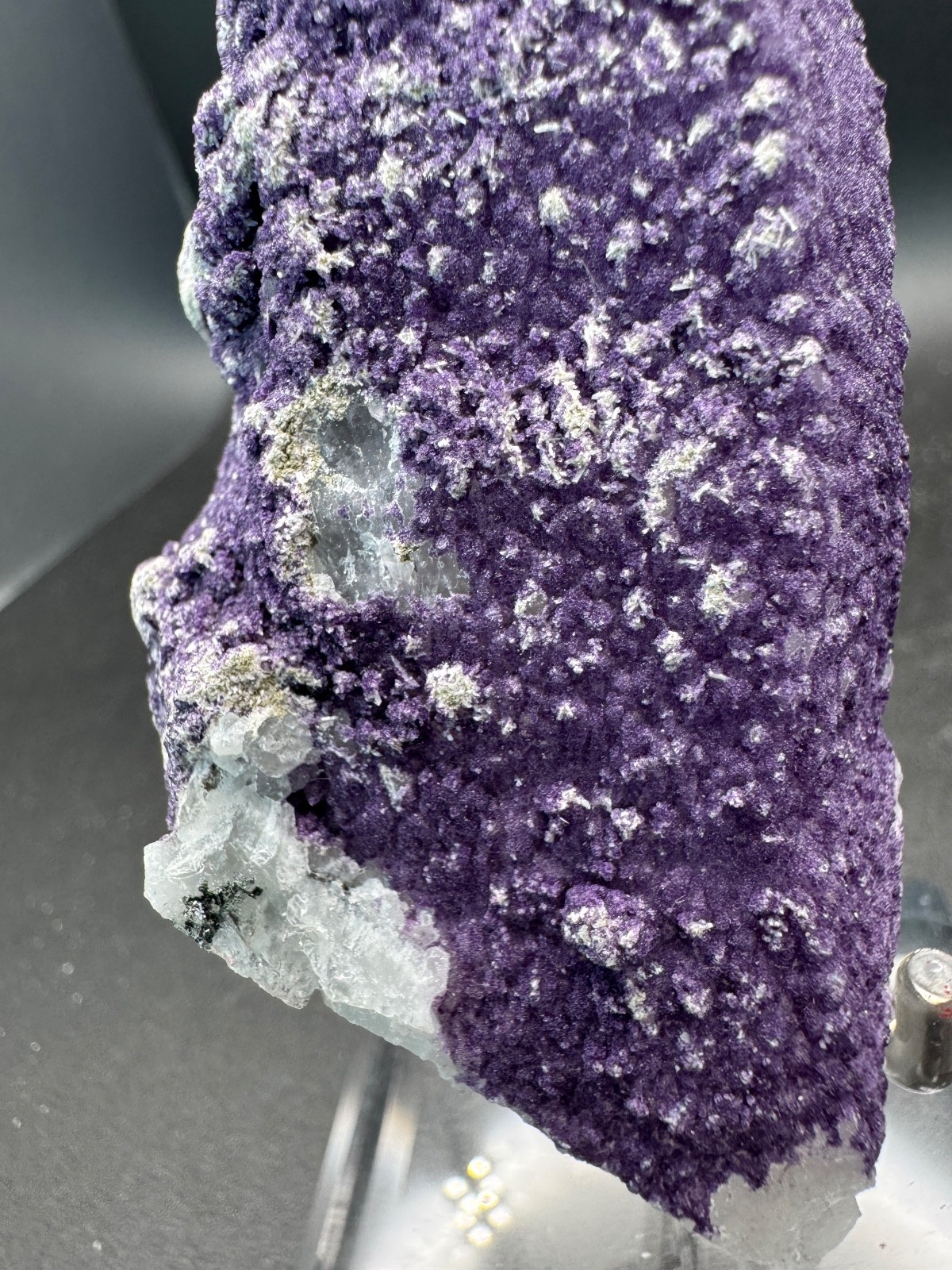 6107 Fabulous Purple Candle Quartz Point 142g Inner Mongolia NEW FIND