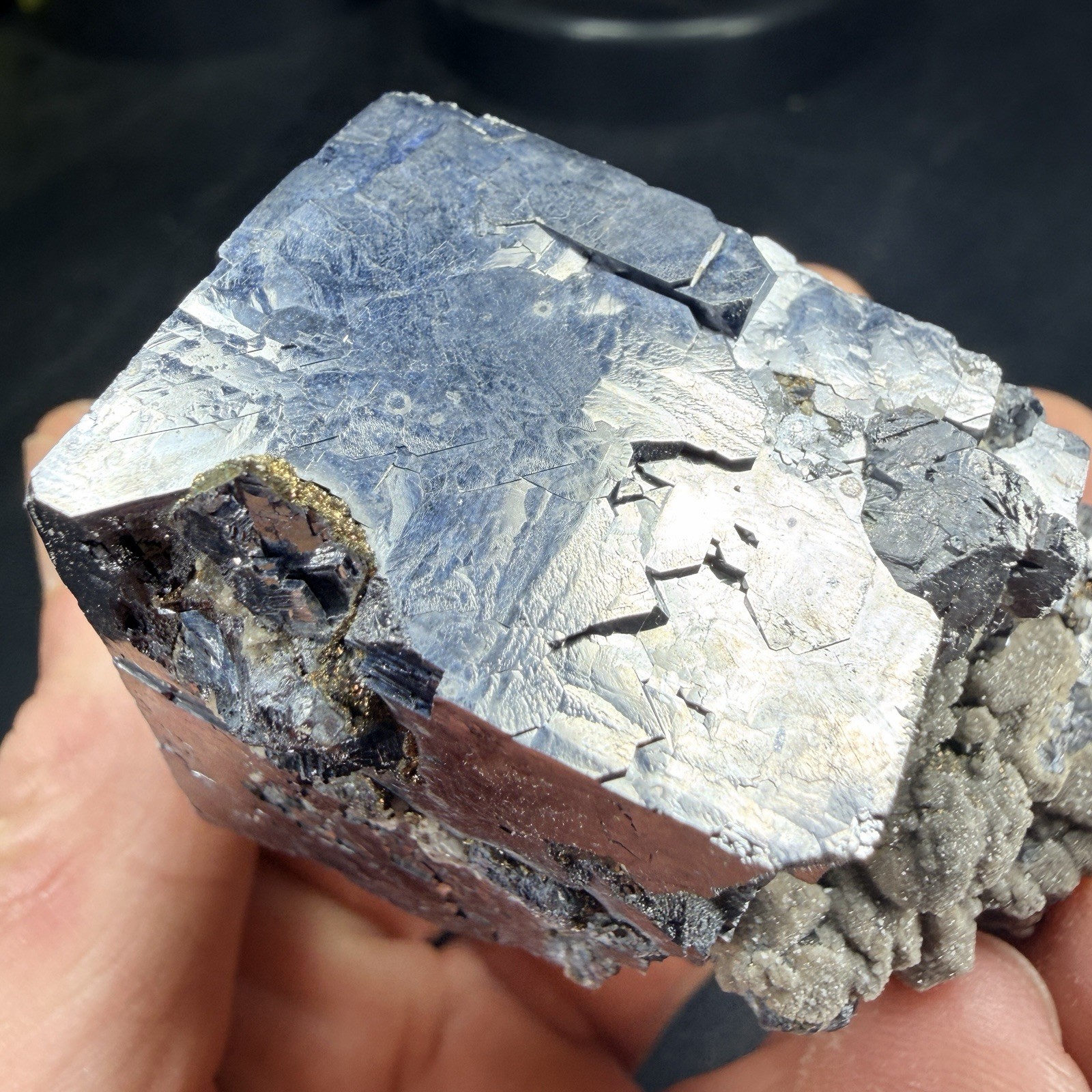 Galena Chalcopyrite Dolomite Crystal Combo / Missouri *Video*