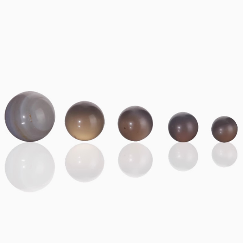 Agate Ball Grinding Ball 4-20mm Natural Grade A Ball Grinding Agate Ball for Lab