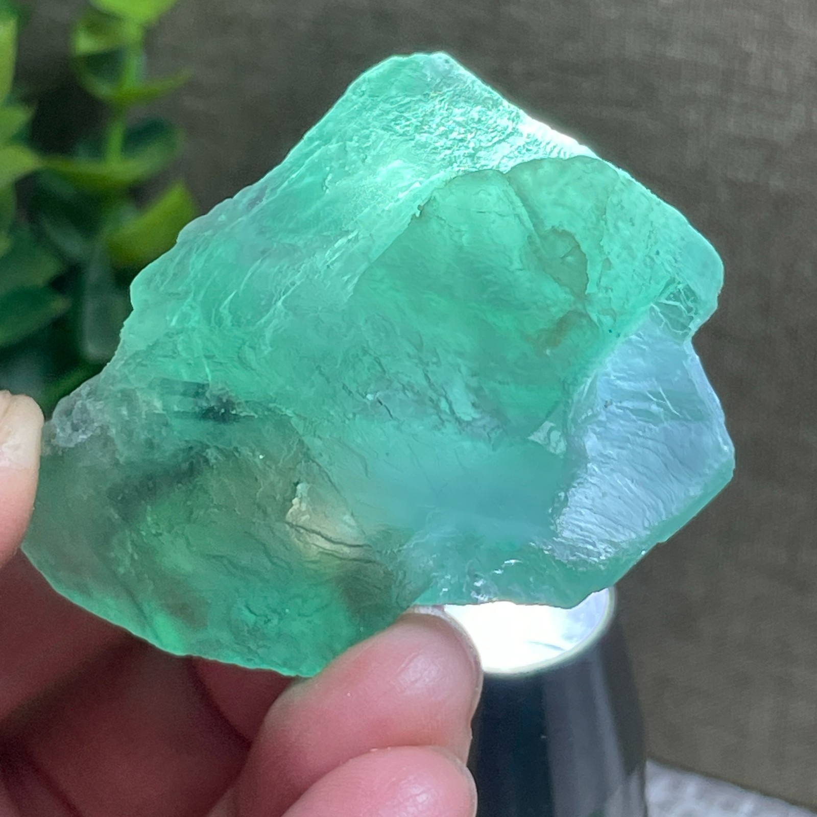 Raw Fluorite Crystals – rainbow – Rough Stone Natural Gemstone 67g E5944