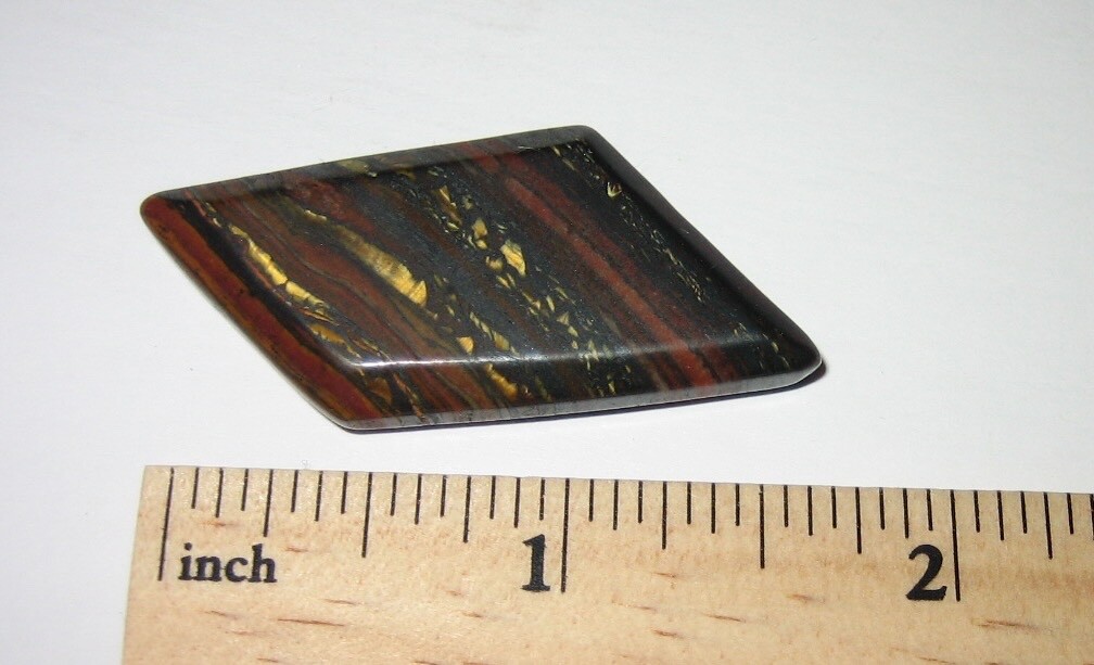 1.6″ TUMBLED POLISHED NATURAL TIGER IRON STONE MINERAL FROM AUSTRALIA ~ 12g *10