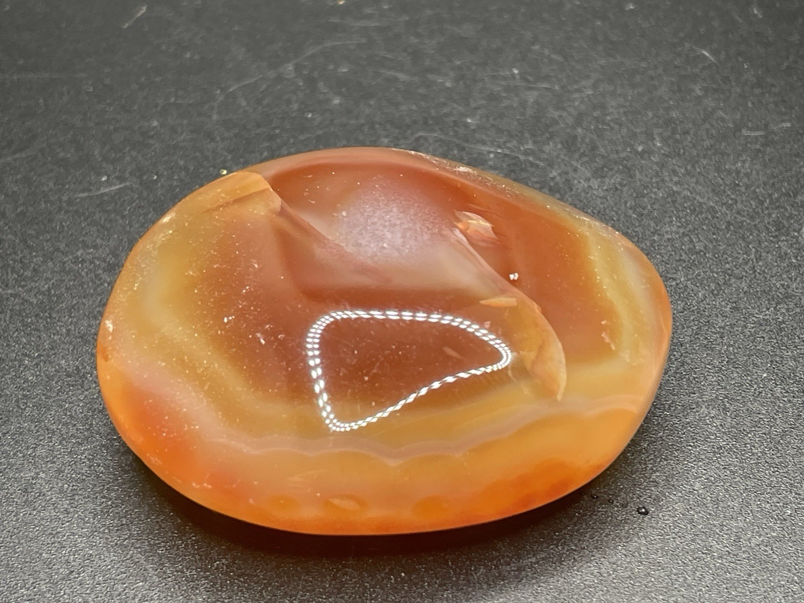 Carnelian Palmstone 69g