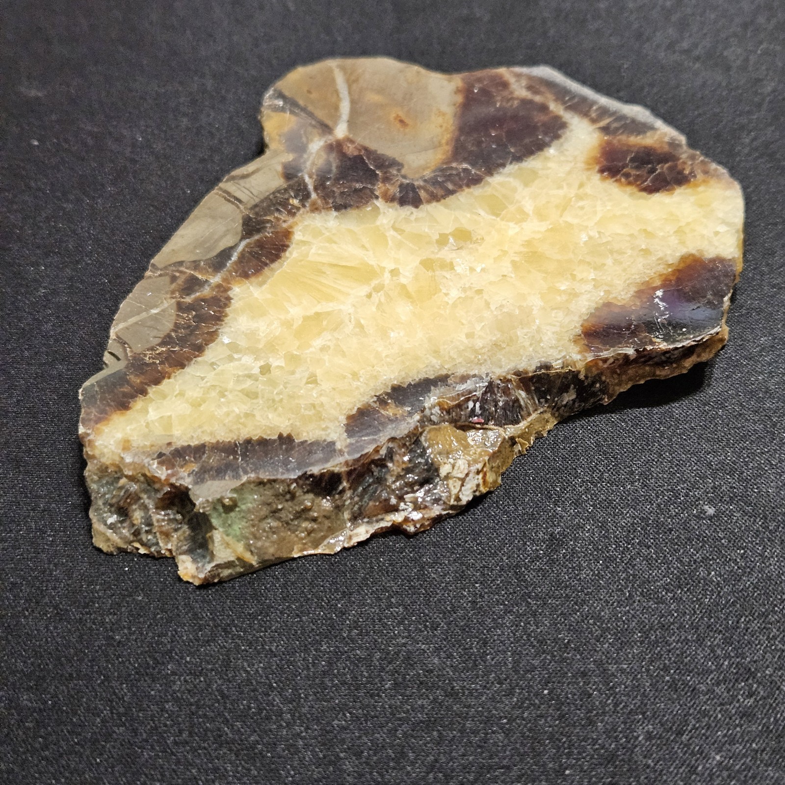 Natural Dragon Stone Slab, Serpentine Crystal Mineral Specimen, 149g