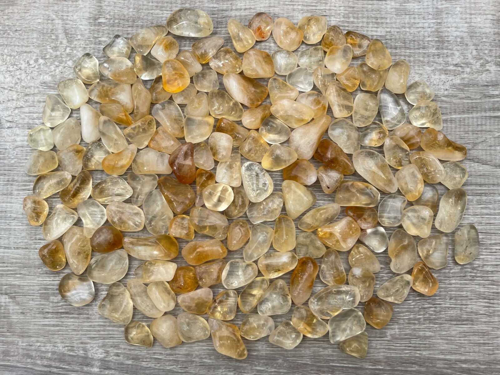 Grade A++ Citrine Tumbled Stone, 0.5″-1″ Tumbled Heated Citrine,Wholesale Bulk