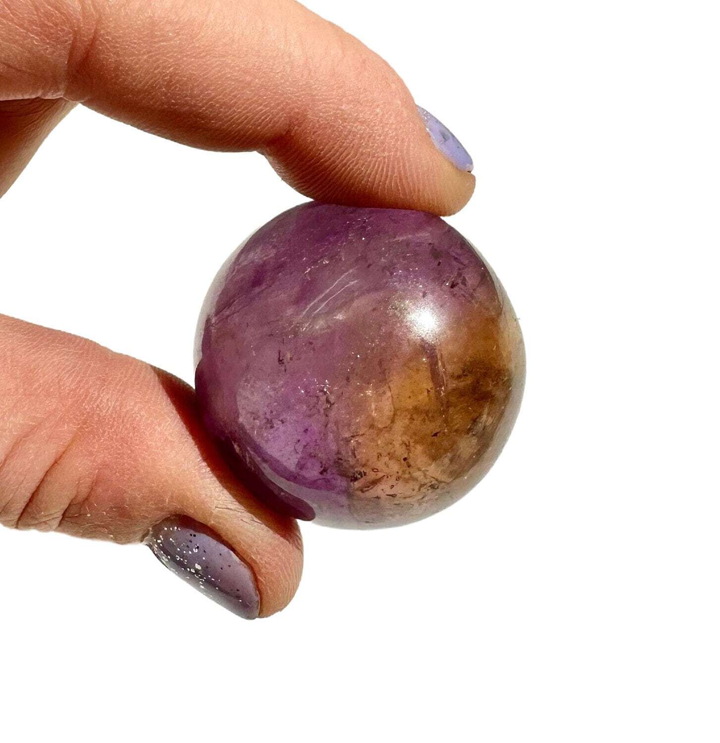 Ametrine Sphere, Natural Ametrine from Brazil