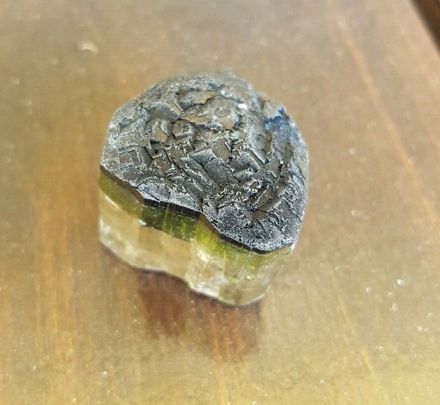 1E Himalaya Mine Bi-Color Terminated Tourmaline Specimen 26.3 Grams