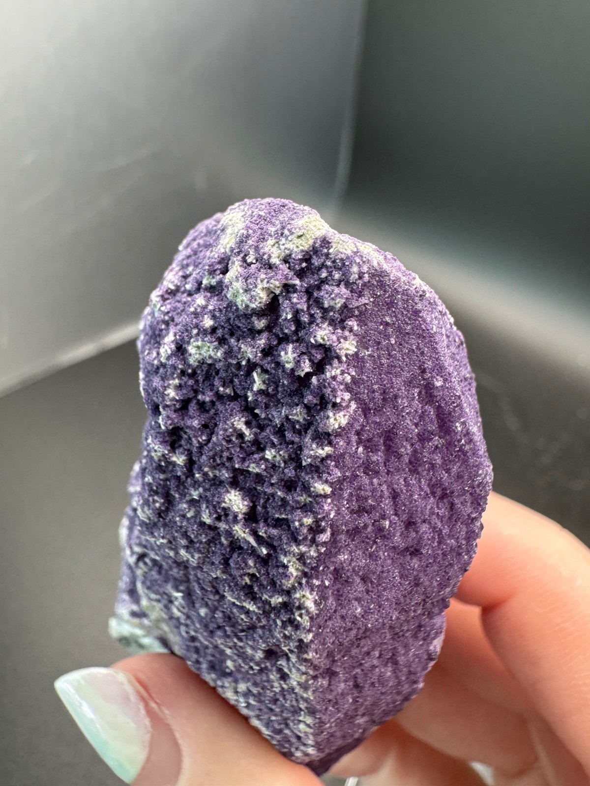 6107 Fabulous Purple Candle Quartz Point 142g Inner Mongolia NEW FIND