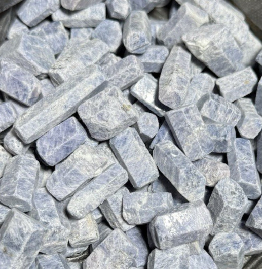1000g 200pcs Natural Blue corundum Rough Loose Gemstone Jewelry Making