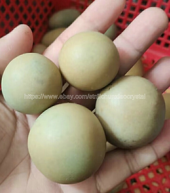 2pcs “Glow In The Dark” Tibetan Wealth-God Ancient Luminous Stone Old Dzi Bead